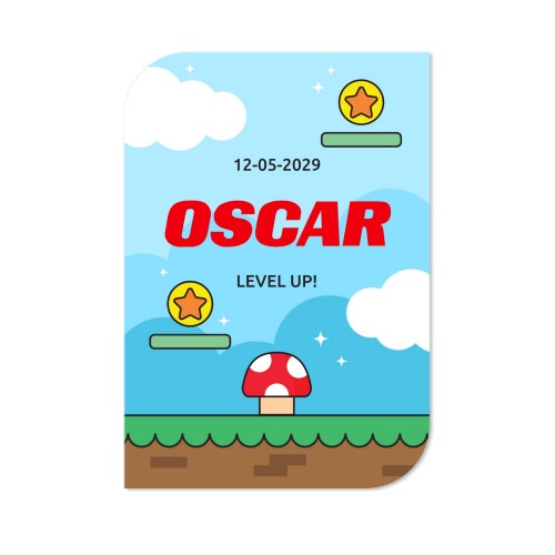 Single Card Half Rounded Vertical 10 x 14,3 cm Single Card Half Rounded Vertical 10 x 14,3 cm