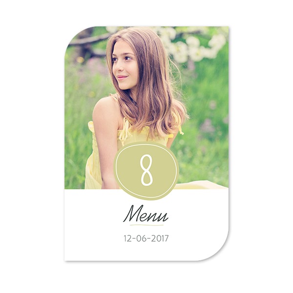 Single Card Half Rounded Vertical 10 x 14,3 cm Single Card Half Rounded Vertical 10 x 14,3 cm