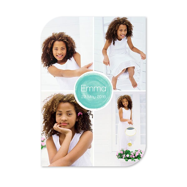 Enkle Fotokort halvrundet portræt 10 x 14,3 cm Enkle Fotokort halvrundet portræt 10 x 14,3 cm