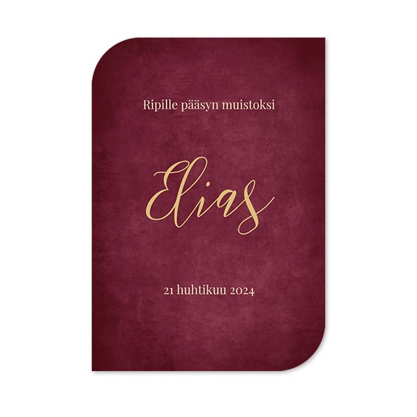 Klassinen kuvakortti siiven muotoinen pysty 10 x 14,3 cm Klassinen kuvakortti siiven muotoinen pysty 10 x 14,3 cm