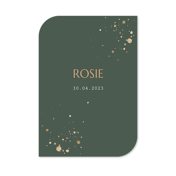 Fotokaart vleugel staand 10 x 14,3 cm