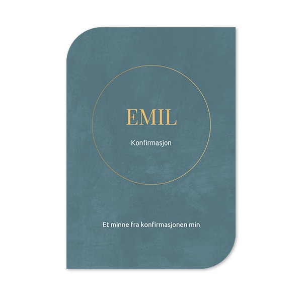 Enkle Fotokort halvrundet stående 10 x 14,3 cm Enkle Fotokort halvrundet stående 10 x 14,3 cm