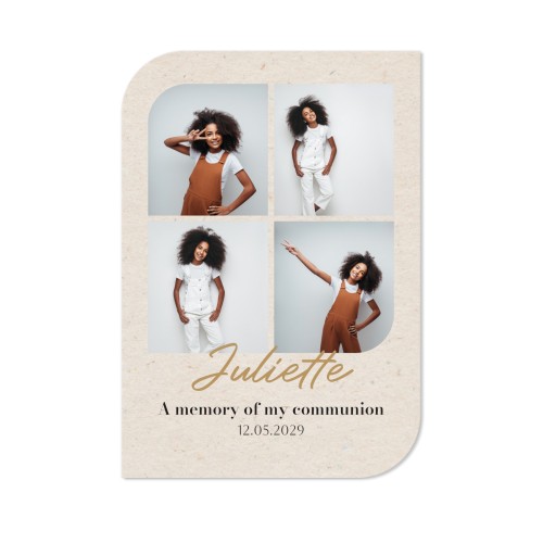 Single Card Half Rounded Vertical 10 x 14,3 cm