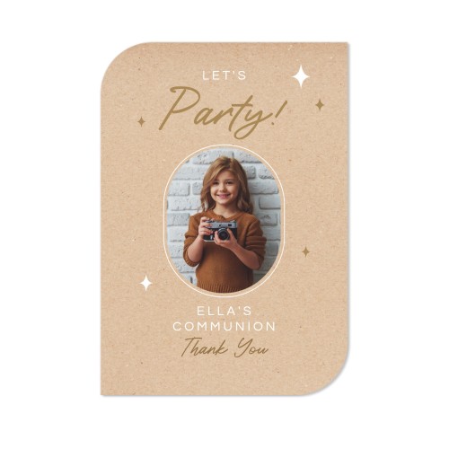 Single Card Half Rounded Vertical 10 x 14,3 cm
