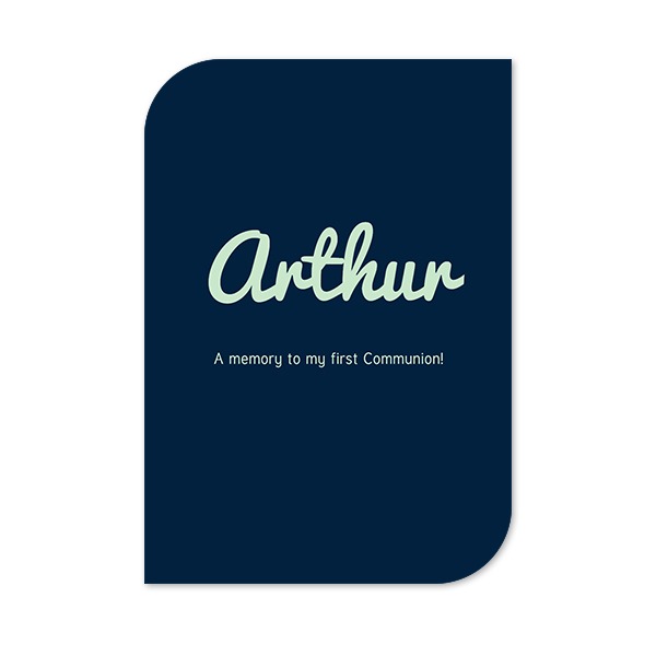 Single Card Half Rounded Vertical 10 x 14,3 cm