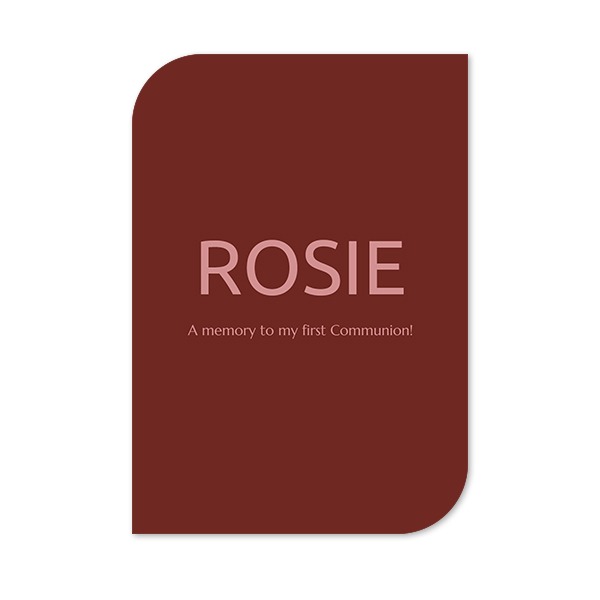 Single Card Half Rounded Vertical 10 x 14,3 cm