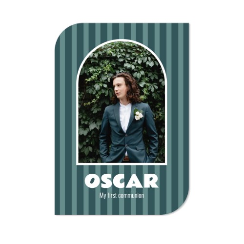 Single Card Half Rounded Vertical 10 x 14,3 cm