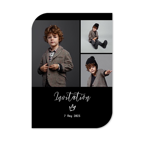 Single Card Half Rounded Vertical 10 x 14,3 cm Single Card Half Rounded Vertical 10 x 14,3 cm