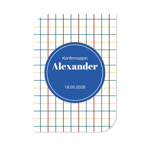 Enkle Fotokort halvrundet stående 10 x 14,3 cm