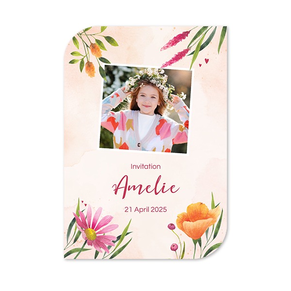 Single Card Half Rounded Vertical 10 x 14,3 cm Single Card Half Rounded Vertical 10 x 14,3 cm