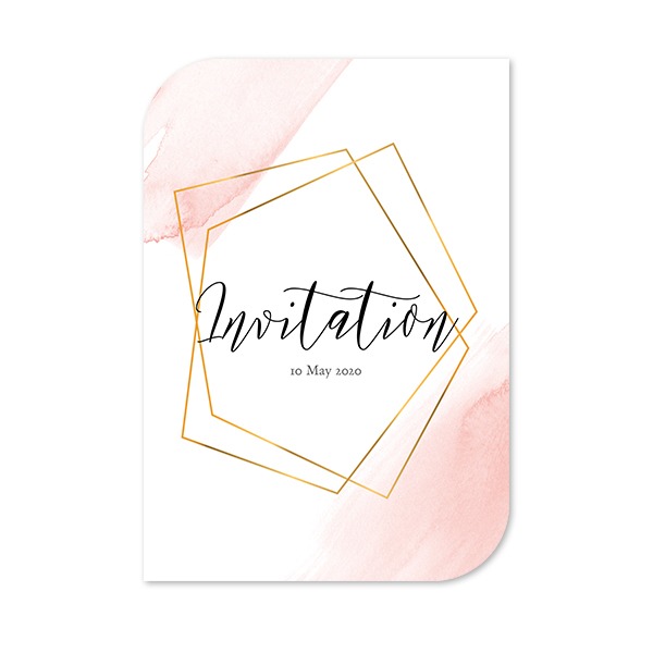 Single Card Half Rounded Vertical 10 x 14,3 cm Single Card Half Rounded Vertical 10 x 14,3 cm