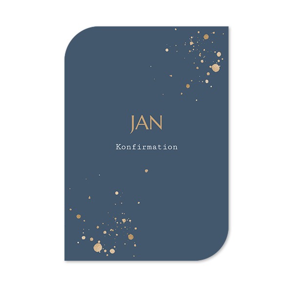 Enkle Fotokort halvrundet portræt 10 x 14,3 cm