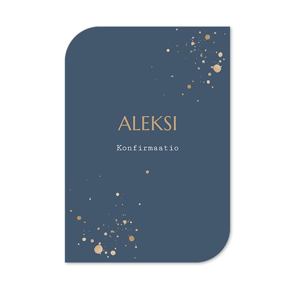 Klassinen kuvakortti siiven muotoinen pysty 10 x 14,3 cm