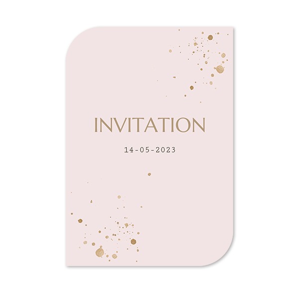 Single Card Half Rounded Vertical 10 x 14,3 cm