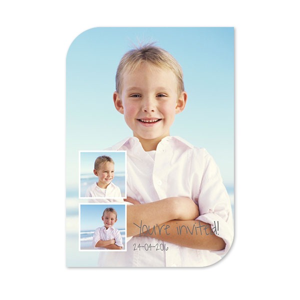 Single Card Half Rounded Vertical 10 x 14,3 cm