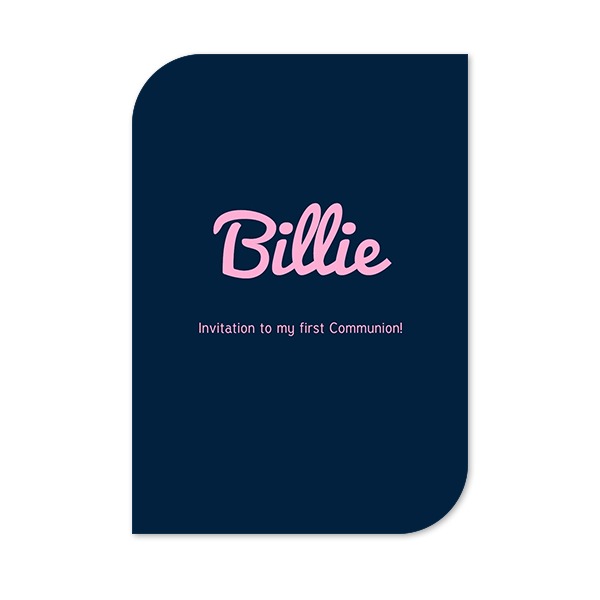 Single Card Half Rounded Vertical 10 x 14,3 cm