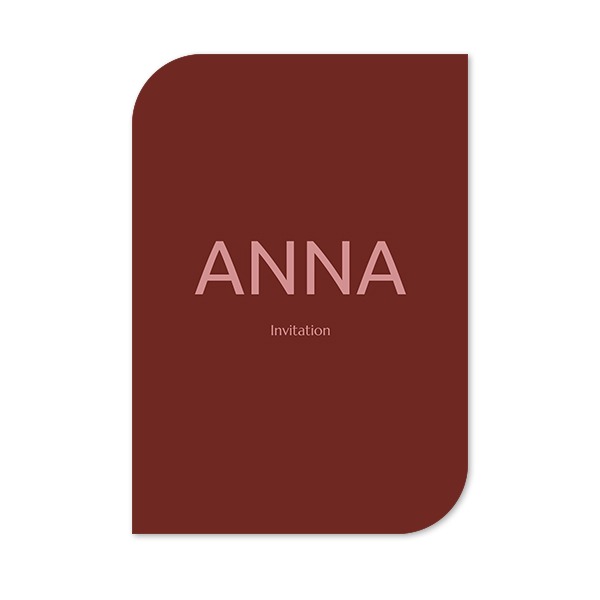 Enkle Fotokort halvrundet portræt 10 x 14,3 cm