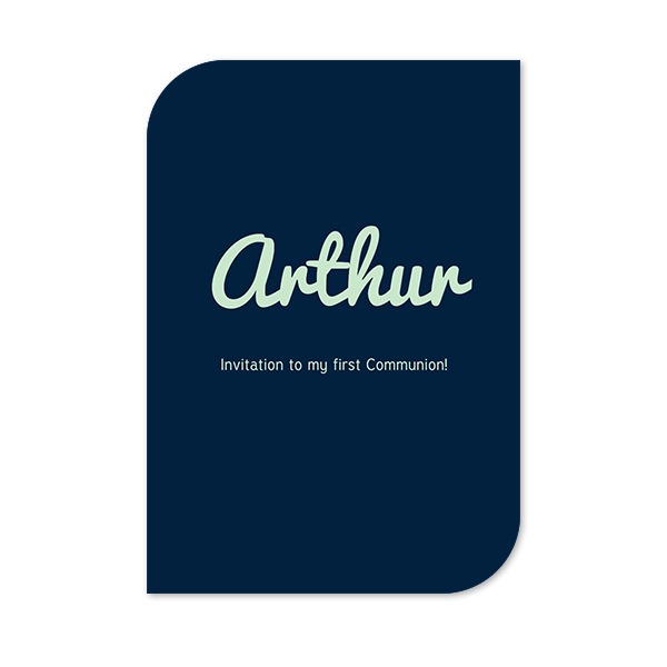 Grusskarte - Halbrunde Ecken Hochformat 10 x 14,3 cm Grusskarte - Halbrunde Ecken Hochformat 10 x 14,3 cm