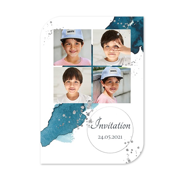 Single Card Half Rounded Vertical 10 x 14,3 cm Single Card Half Rounded Vertical 10 x 14,3 cm