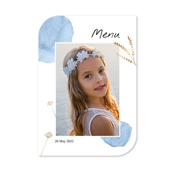 Single Card Half Rounded Vertical 10 x 14,3 cm