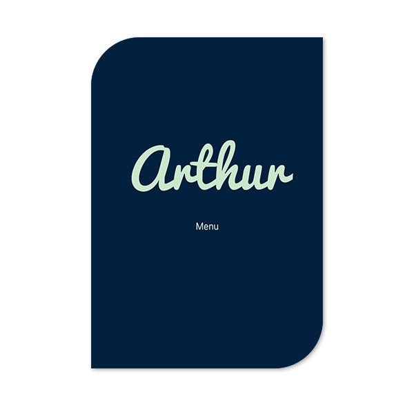 Single Card Half Rounded Vertical 10 x 14,3 cm Single Card Half Rounded Vertical 10 x 14,3 cm