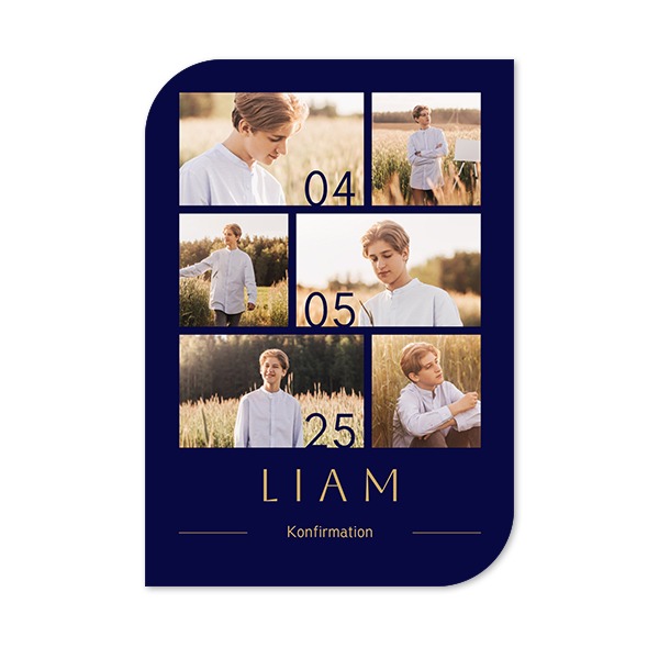 Enkla Fotokort vinge stående 10 x 14,3 cm