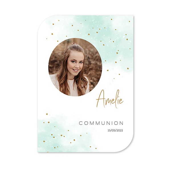 Single Card Half Rounded Vertical 10 x 14,3 cm