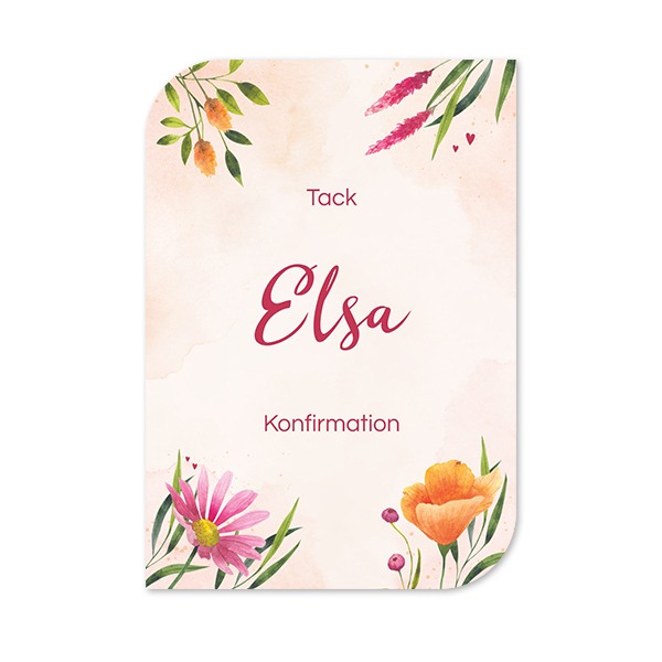 Enkla Fotokort vinge stående 10 x 14,3 cm