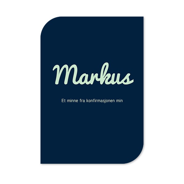 Enkle Fotokort halvrundet stående 10 x 14,3 cm Enkle Fotokort halvrundet stående 10 x 14,3 cm