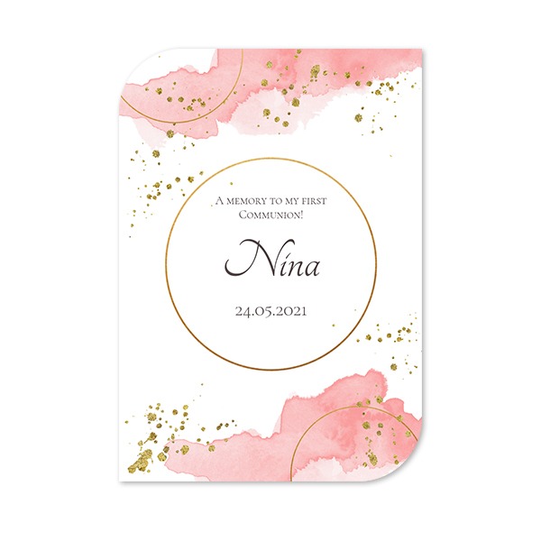 Single Card Half Rounded Vertical 10 x 14,3 cm