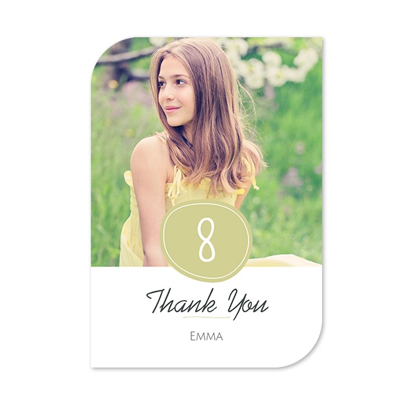 Enkla Fotokort vinge stående 10 x 14,3 cm