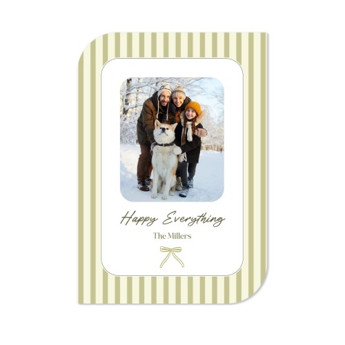 Single Card Half Rounded Vertical 10 x 14,3 cm