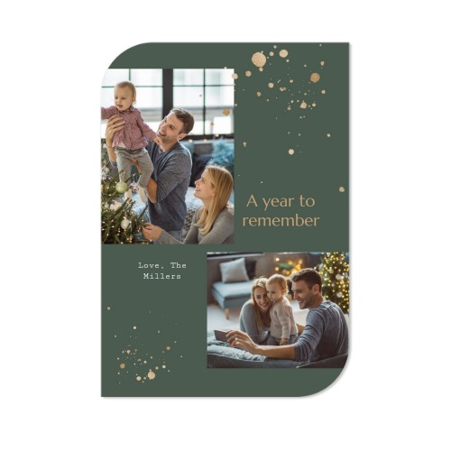 Enkle Fotokort halvrundet stående 10 x 14,3 cm Enkle Fotokort halvrundet stående 10 x 14,3 cm