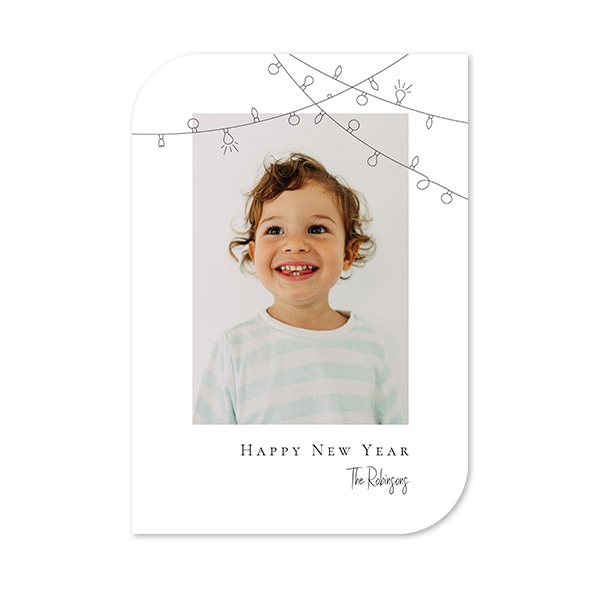 Single Card Half Rounded Vertical 10 x 14,3 cm