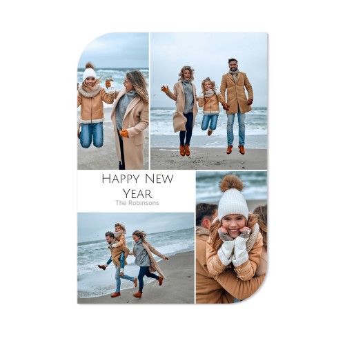 Single Card Half Rounded Vertical 10 x 14,3 cm