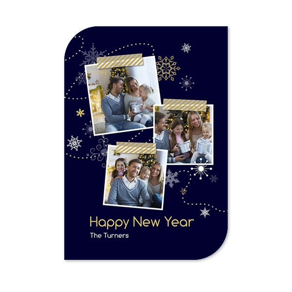 Faire-part 1 Bords ronds diagonale portrait 10 x 14,3 cm Faire-part 1 Bords ronds diagonale portrait 10 x 14,3 cm