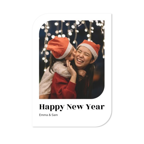 Single Card Half Rounded Vertical 10 x 14,3 cm