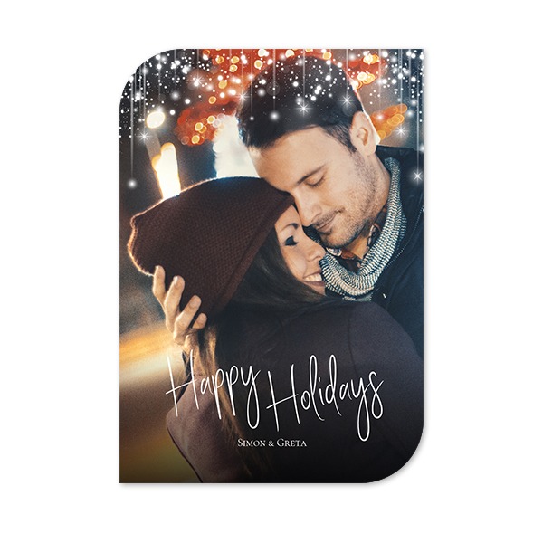 Single Card Half Rounded Vertical 10 x 14,3 cm