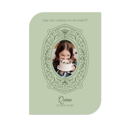 Single Card Half Rounded Vertical 10 x 14,3 cm