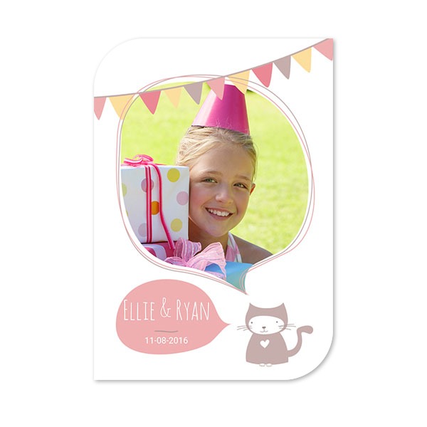Single Card Half Rounded Vertical 10 x 14,3 cm