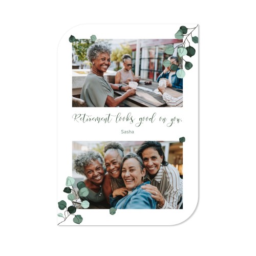 Single Card Half Rounded Vertical 10 x 14,3 cm Single Card Half Rounded Vertical 10 x 14,3 cm