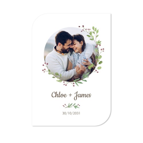 Single Card Half Rounded Vertical 10 x 14,3 cm Single Card Half Rounded Vertical 10 x 14,3 cm