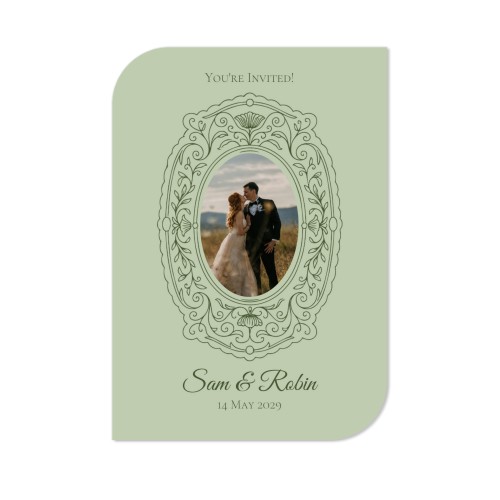 Single Card Half Rounded Vertical 10 x 14,3 cm Single Card Half Rounded Vertical 10 x 14,3 cm