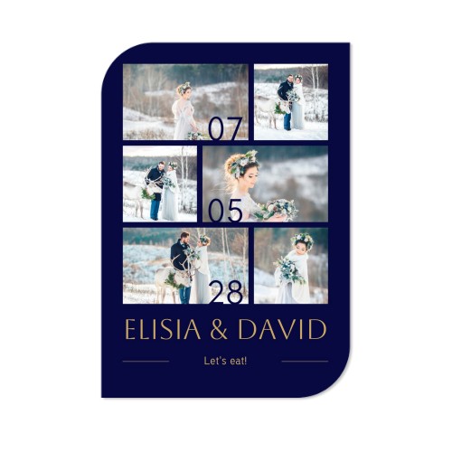 Single Card Half Rounded Vertical 10 x 14,3 cm