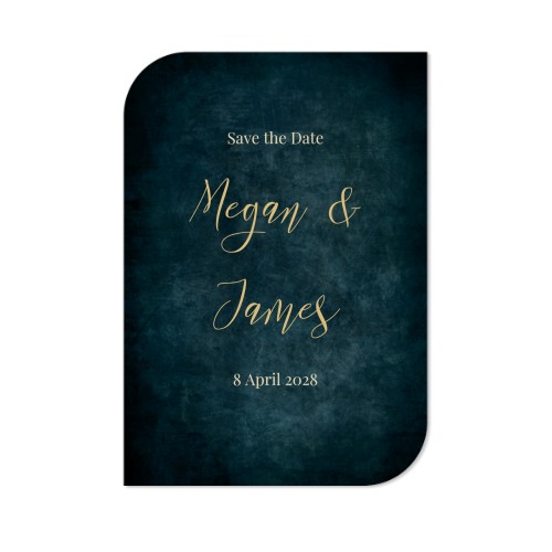 Single Card Half Rounded Vertical 10 x 14,3 cm