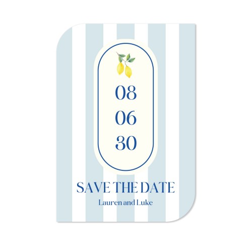 Single Card Half Rounded Vertical 10 x 14,3 cm