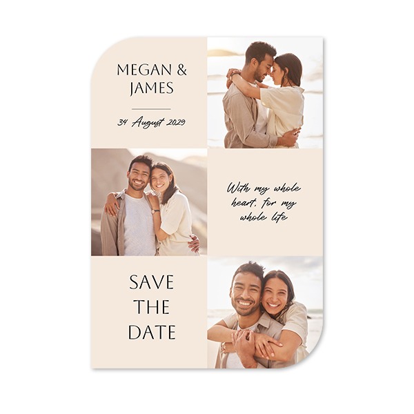 Single Card Half Rounded Vertical 10 x 14,3 cm Single Card Half Rounded Vertical 10 x 14,3 cm