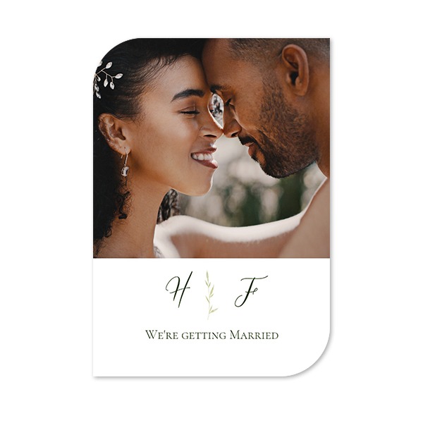 Enkle Fotokort halvrundet stÄende 10 x 14,3 cm Enkle Fotokort halvrundet stÄende 10 x 14,3 cm