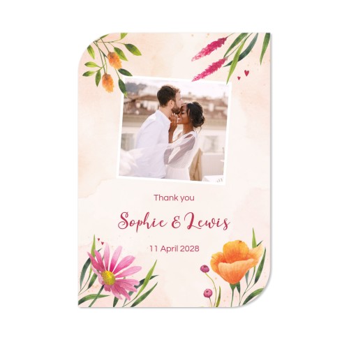 Single Card Half Rounded Vertical 10 x 14,3 cm Single Card Half Rounded Vertical 10 x 14,3 cm