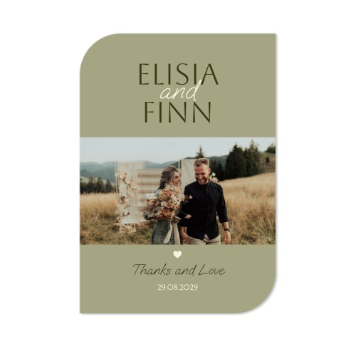 Enkle Fotokort halvrundet portræt 10 x 14,3 cm Enkle Fotokort halvrundet portræt 10 x 14,3 cm